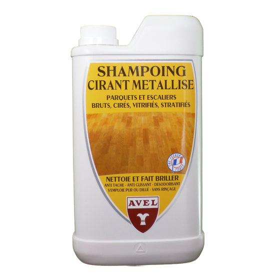 Shampoing cirant pour parquets brillants sans frotter AVEL