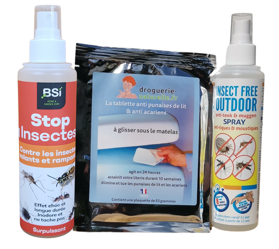Kit de voyage anti punaises de lit