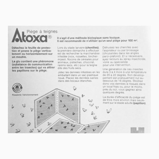 Piège ATOXA mode d'emploi
