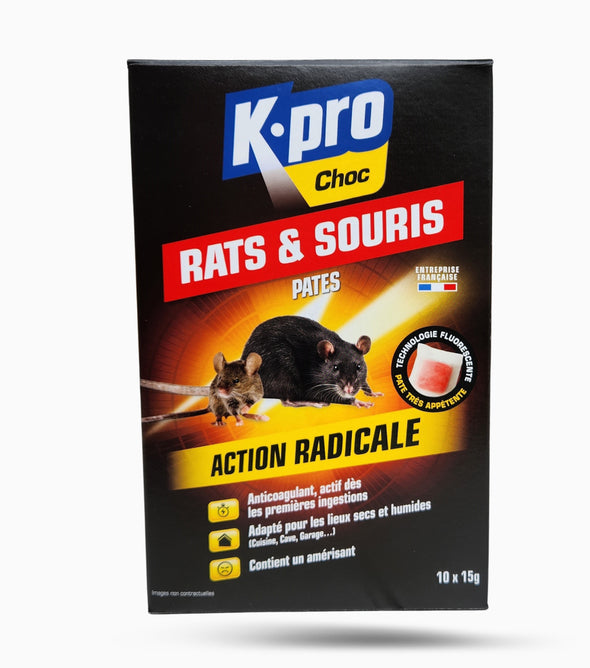 K.pro Choc Rats and Mice in poisoned paste