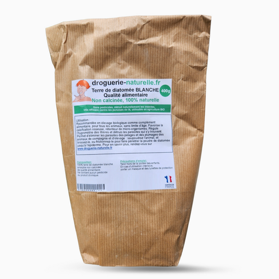 Terre de diatomée blanche 400g - La DROGUERIE NATURELLE