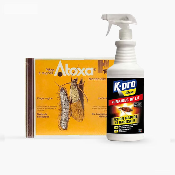 KIT anti mites alimentaires avec K.PRO