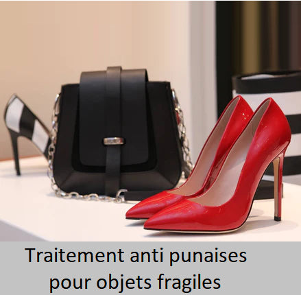 Traitement anti punaises de lit pour objets et textiles non lavables à 60°