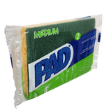 Éponges végétales vaisselle graton vert PAD