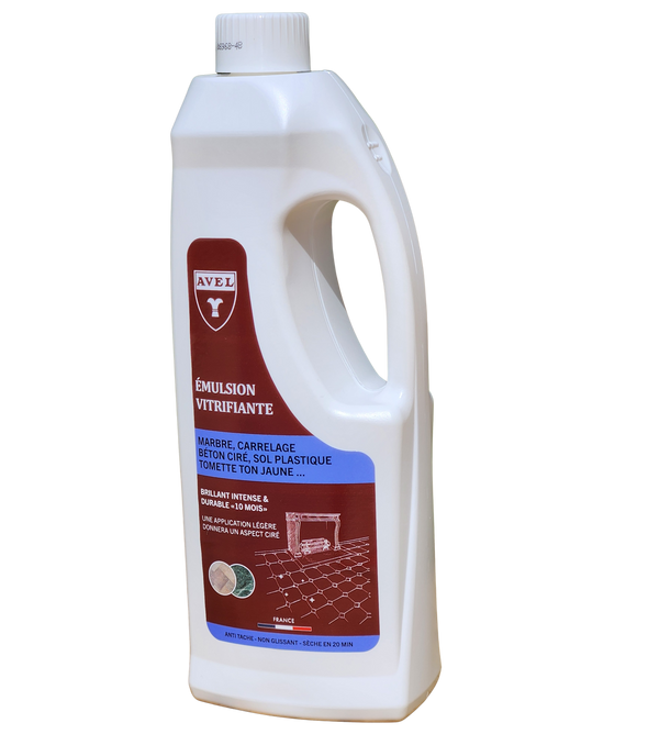 Vitrifying emulsion for glossy marble floors 1L - AVEL