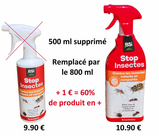 BSI STOP Insectes 300 ml en plus