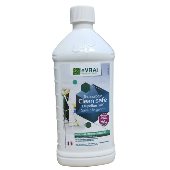 Détergent sans  allergène  Clean Safe 1L