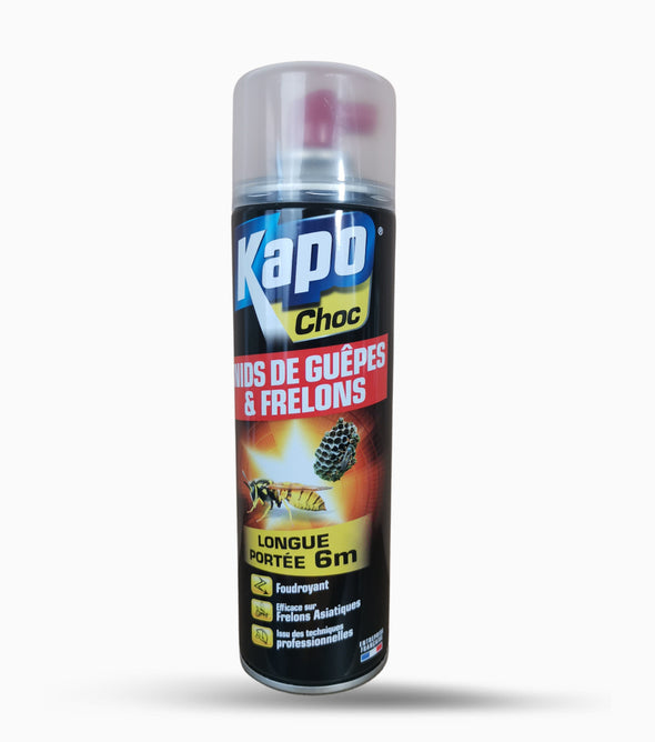 Aérosol puissant anti-essaims de guêpes et frelons 500mL - K.pro