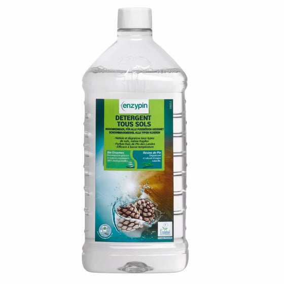 Détergent tous sols, biodégradable, 1 litre. ENZYPIN - La Droguerie Naturelle