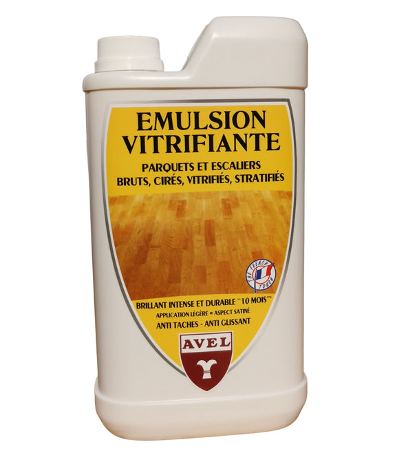 Émulsion AVEL, des parquets brillants sans frotter