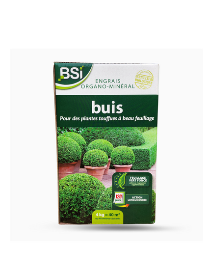 Engrais Bio Buis en granulés 4 Kg - droguerie-naturelle.fr