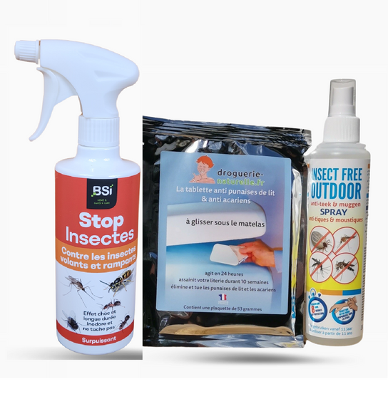 Kit de voyage anti punaises de lit