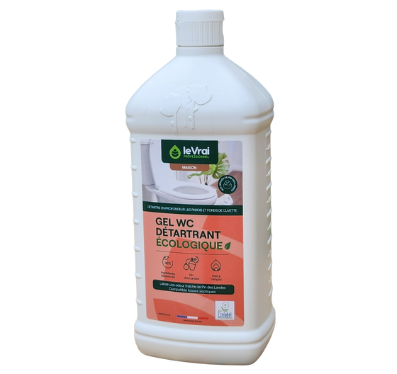 Gel WC détartrant anti calcaire et biodégradable 1L