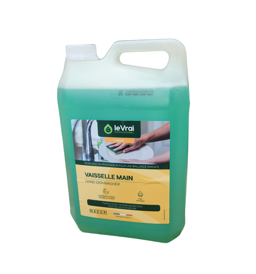 Produit vaisselle économique et écologique, Le Vrai 5 litres