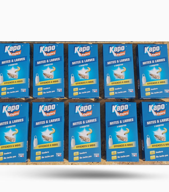 Pack of 10 K.pro clothes moth bi-cassettes