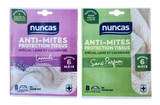 Feuillets anti-mites textiles aux huiles essentielles