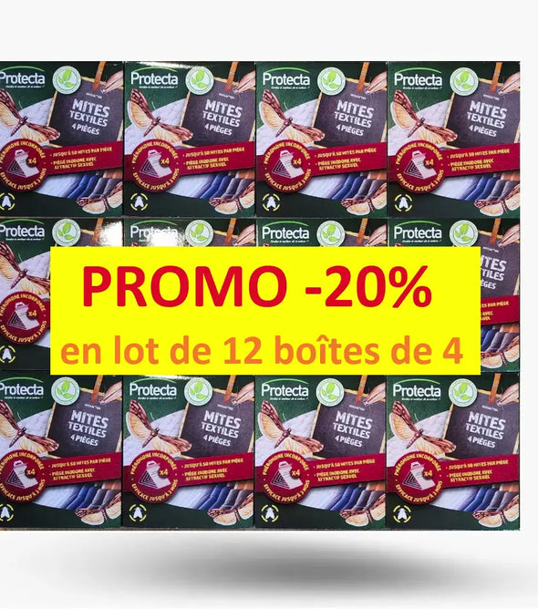 PROTECTA Clothes Moth Traps Value Pack of 48