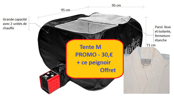 Tentes chauffantes anti punaises de lit ZappBug, 3 tailles disponibles