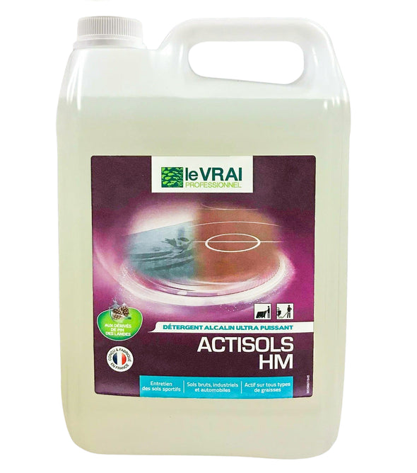Détergent ultra concentré ACTISOL HM 5L - Le Vrai