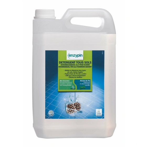 Détergent tous sols biodégradable 5L - ENZYPIN - La Droguerie Naturelle