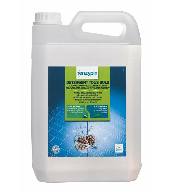 Détergent tous sols biodégradable - ENZYPIN - Le Vrai