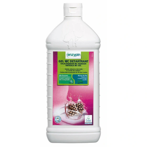 Gel WC détartrant anti calcaire & biodégradable ENZYPIN 1L - La Droguerie Naturelle