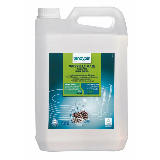 Liquide vaisselle biodégradable 15 L - ENZYPIN - La Droguerie Naturelle